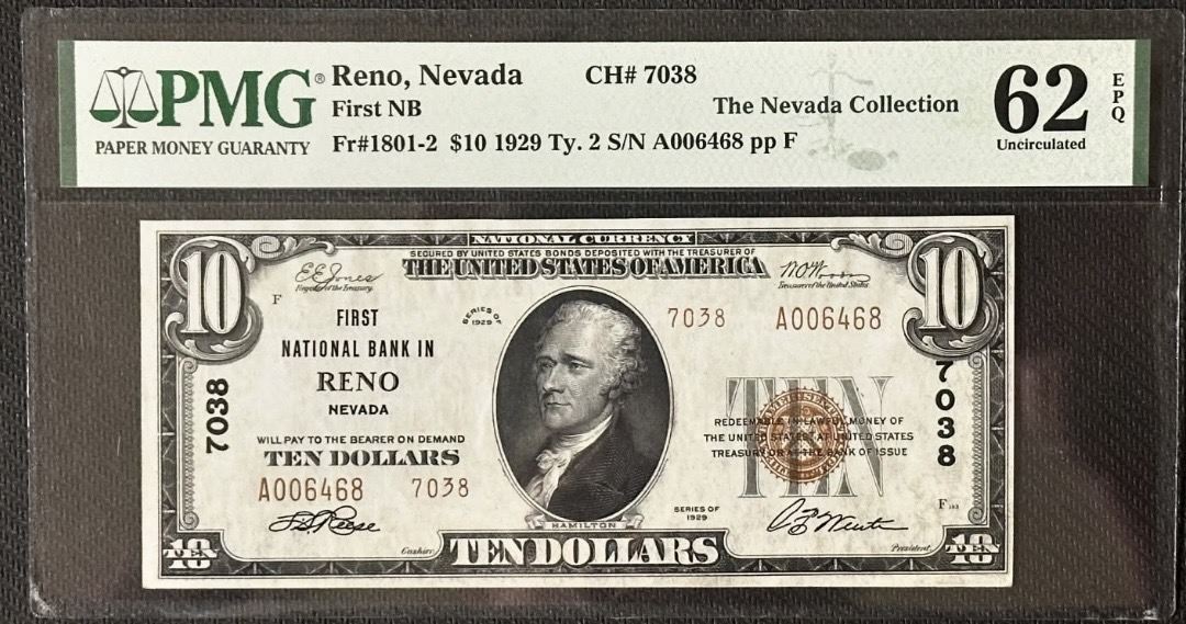 Representative National Bank Notes